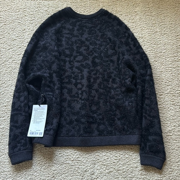NWT Lululemon Wool Blend Jacquard Sweater - Picture 9 of 11